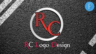 Make professional RC logo within a minute |Professional Logo Design | How to make logo on pixellab