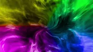 rainbow Aura smoke background loop animation - Download Stock Footage