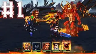 Hero Wars - Chapter 1 Ruled by Fire ^ Game Walkthrough, Gameplay (iOS, Android) Part 1#1