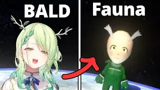 Bald Fauna joins Gura and Fauna's Mario Kart Lobby