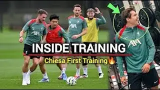 Federico Chiesa First Training at Liverpool!! Arne Slot Impressed | Manchester United Preparation🔥