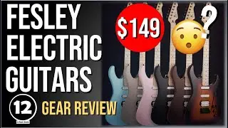 Fesley HSS Electric Guitar - S Type | Guitar Demo