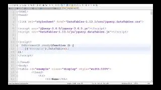Datatables Bootstrap 4| Feature Enable Disable