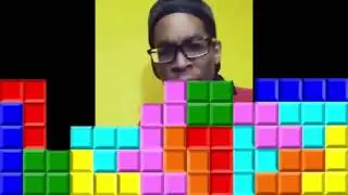 low Tetris guy but its actually the game Tetris
