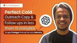 How to Write Perfect Cold Email Outreach Email with ChatGPT for ANY Industry! 💼📧