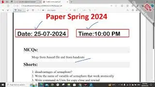CS604 Current Finalterm Paper Spring 2024