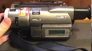Sony DCR-TRV103 Review, Demonstation & Test