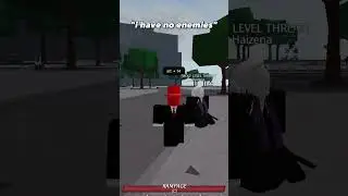 I have no enemies