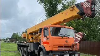 Автокран или хлам?!? Ивановец кс-54711-1 на шасси Баз-8029, ниже рынка