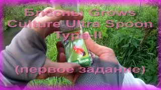 FishComm Shop: Уже знакомая речка, блесны Grows Culture Ultra Spoon Type II, и снова за голавлем