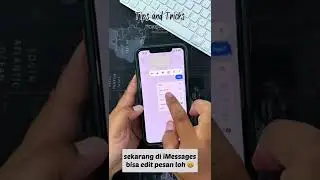 Cara edit pesan di imessage iphone | abu hayyin #iphone #shorts #imessage