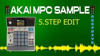 AKAI MPC SAMPLE Video 5 - STEP EDIT (the only way to see your recorded events!)