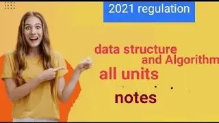 data structure and algorithm all units notes #engineeringtamil