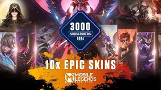 10 EPIC SKINS GIVEAWAY | MLBB