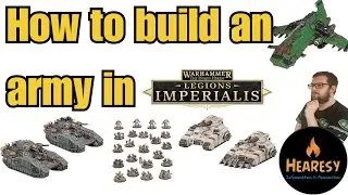 How to Build an Army in Legions Imperialis