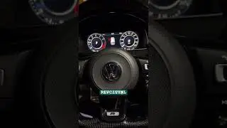 Golf R akrapovic cold start