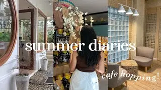 summer diaries | back in cavite! ♡ trying out five cafés in Silang  & Tagaytay ☕️ *pt. 1*