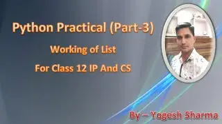 Working with List in Python|How to create and modify List in python| Functions of List