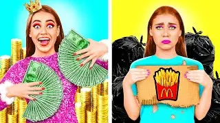 Дорогая vs Дешевая Шоколадная еда Челлендж | Смешные cитуации от DaRaDa Challenge