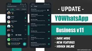 ✅YOWhatsApp Terbaru 2023 | YOWA Business v31 Update Fitur Terbaik 2023