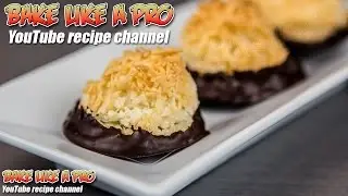 Easy Coconut Macaroons Recipe BakeLikeAPro