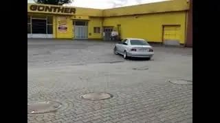 BMW E39 540i Automatic Burnout and Donuts