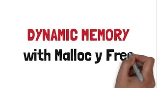 Dynamic memory in C malloc and free - C Programming Course STEP by STEP (24)