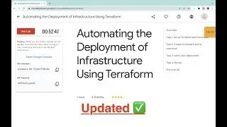 Automating the Deployment of Infrastructure Using Terraform || 