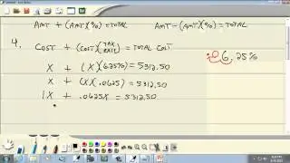 Elementary Algebra: Problem Solving - Direct Translation Problems Involving Percent