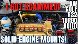 I GOT SCAMMED! Attempting to fix our engine slop - MK5 GOLF R32 TURBO