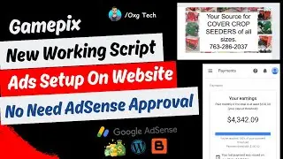 Gamepix Script - No Need AdSense Approval (Show Ads On Your Site)
