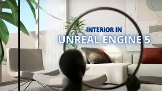 Student's work interior in Unreal Engine 5  |  Sergei Khvostenko | Unreal Engine at ARHI TEACH