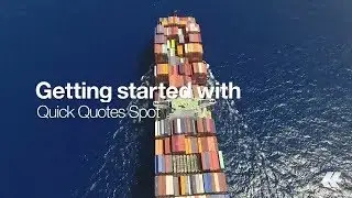 Getting started with Quick Quotes Spot Portuguese Subtitles | Hapag-Lloyd