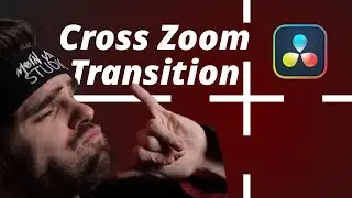 Cross Zoom Transition Tutorial -  Davinci Resolve   Free Preset