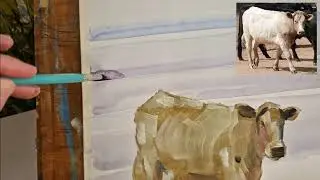 Expressive cows painting part 2