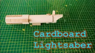 How to make a Cardboard Lightsaber Hilt (Easy)
