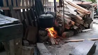 Suasana Dapur Jaman Dahulu