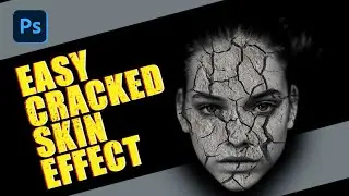 How to Create an Amazing Cracked Skin Effect in Photoshop || 