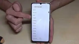 Samsung Galaxy A06 : How to change the language? (also the local dialect)