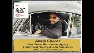 Akash Cheeda - Marc Brunel Recruitment Agency for Classic Car Industry & Stuttgart Legends