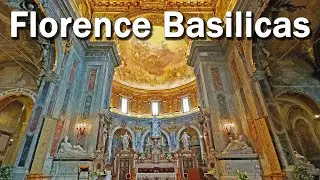 Florence Basilicas (San Lorenzo, San Marco, Santa Crosce, S.S. Annunziata) (Italy Vlog #3) | 佛羅倫斯大教堂