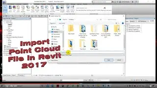 Import Point Cloud File in Revit 2017