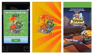 NEW LAVA FLOOR CHALLENGE!! SUBWAY SURFERS NEW UPDATE 3.25.1