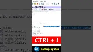 HOW TO MAKE FIRST LETTER OF EACH WORD TO BE CAPITAL IN COMMENT IN SAP ABAP? #abap #abaptutorial