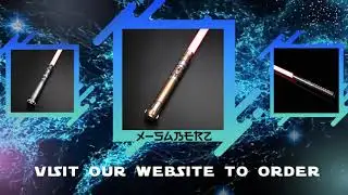 Видео для рекламы мечей в стиле Star Wars