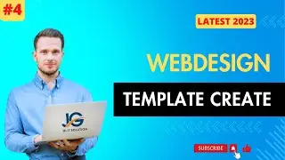 #4 Template create using HTML CSS | Web design Tutorials in Gujarati | Latest 2023 | #jgitsolution
