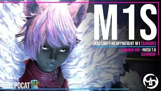 SAM PoV | Black Cat (Savage) - AAC Light-Heavyweight M1S - sleepocat First Clear - FFXIV Patch 7.0