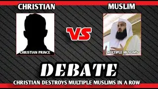 Christian Prince DESTROYS multiple angry Muslims in a row