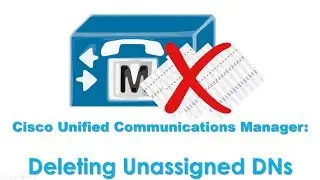 Cisco Unified Communicatıons Manager (CUCM): Deleting Unassigned Directory Numbers