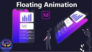 Floating screen animation & 3D Transformation in #Adobe_Xd Tutorial(#UI_UX DESIGN) (#Auto_Animate).